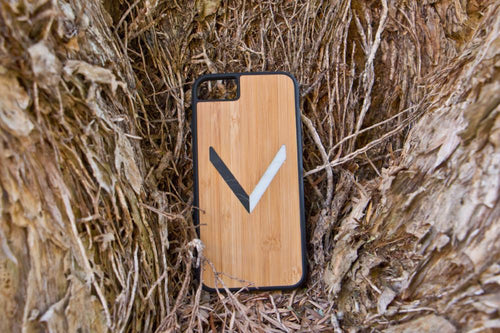 Real Marble&Wood Phone case - Arrowhead