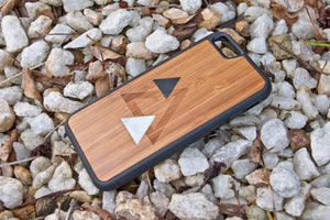 Premium Real Marble&Wood Phone case - Bermuda